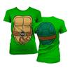 Teenage Mutant Ninja Turtles - TMNT Costume Tshirt Femme - Vert Product image